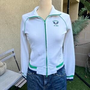 Vintage Y2K Abercrombie & Fitch Tennis Track Jacket